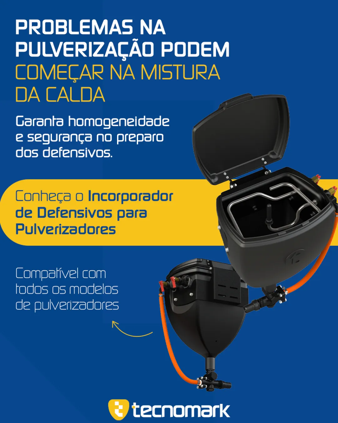 PROBLEMA NA PULVERIZAÇÃO PODEM COMEÇAR NA MISTURA DA CALDA