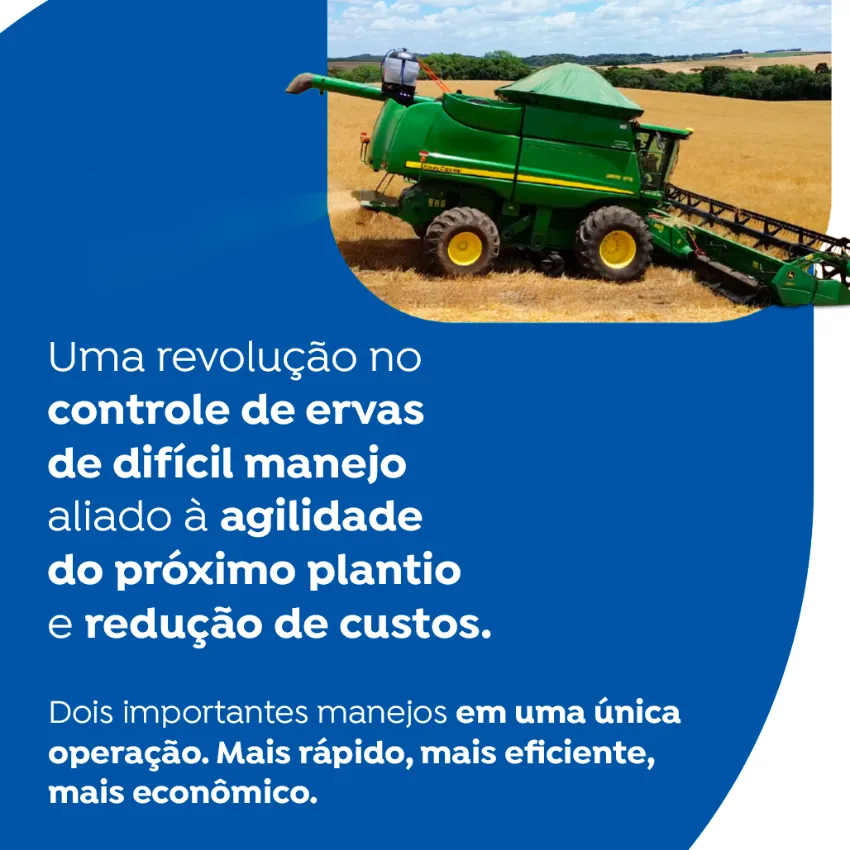 UMA REVOLUÇÃO NO CONTROLE DE ERVAS DANINHAS DE DIFÍCIL MANEJO