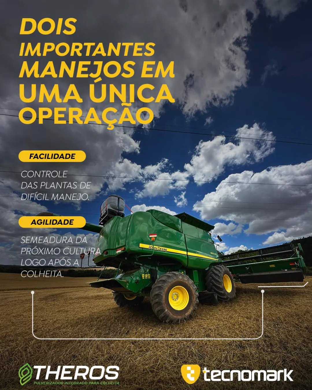 DOIS IMPORTANTES MANEJOS EM UMA ÚNICA OPERAÇÃO