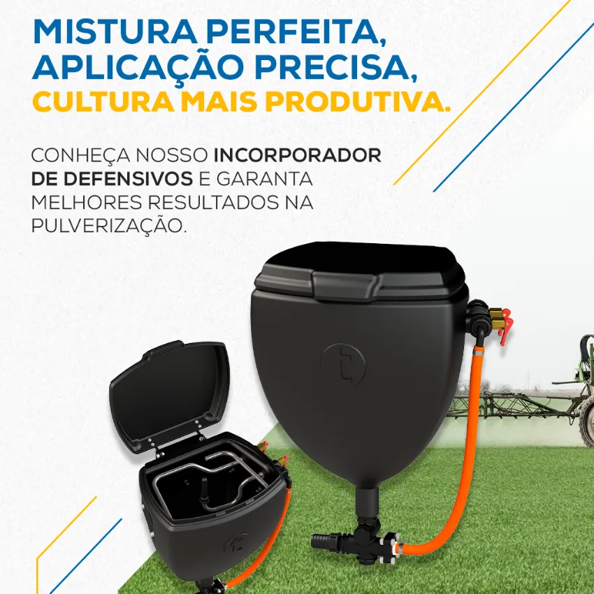 MISTURA PERFEITA, APLICAÇÃO PRECISA, CULTURA MAIS PRODUTIVA